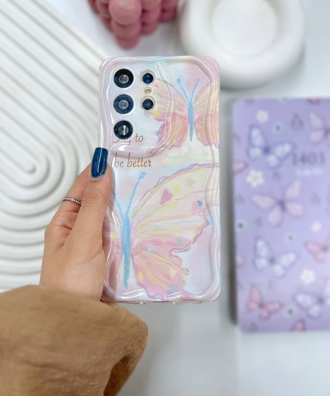 قاب پروانه ابرنگی a14