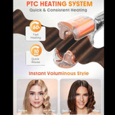 فرکننده مو ساحلی شیگلم (SHEGLAM Sheglam Beach Babe Hair Waver) عمده